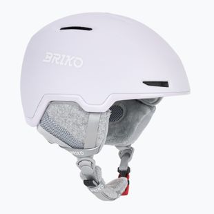 Casco da sci Briko Yuki matte shiny mischka pink/white