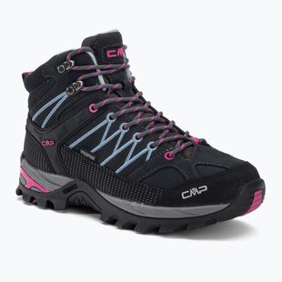 Scarpe da trekking donna CMP Rigel Mid Wp titanio/skyway