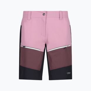 Pantaloncini da trekking da donna CMP Bermuda rosa 33T6976/C602