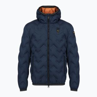 Giacca uomo Blauer USA Piery blue inside brown