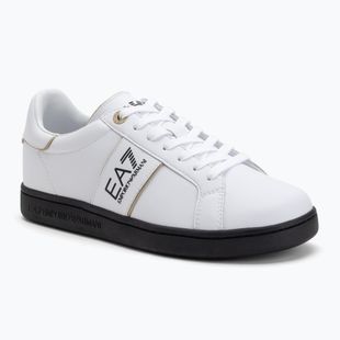 Scarpe EA7 Emporio Armani Classic Logo bianco/oro/nero