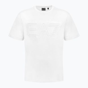 T-shirt da uomo EA7 Emporio Armani Logo Series bianca