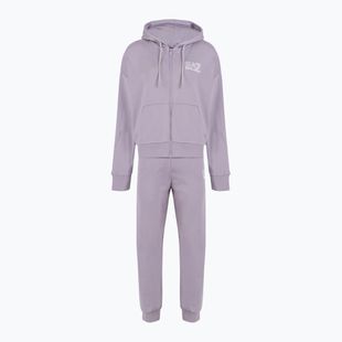 Tuta donna EA7 Emporio Armani Train Visibility HO CH FZ grigio lavanda
