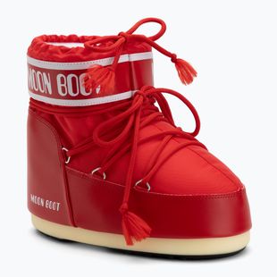 Moon Boot stivali da neve da donna Icon Low Nylon rosso