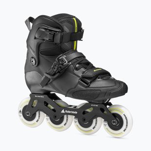 Pattini in linea da uomo Rollerblade Crossfire LX black/lime