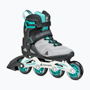 Rollerblade da donna Macroblade 80 W grigio/blu metallizzato