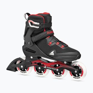 Pattini in linea da uomo Rollerblade Macroblade 90 black/red