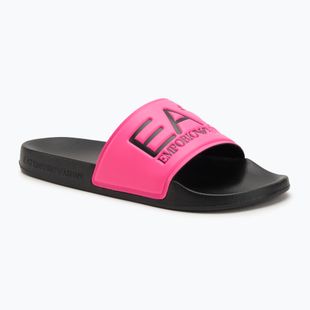EA7 Emporio Armani Sport acquatici Visibilità infradito rosa fluo / nero