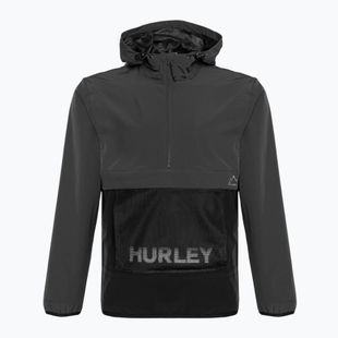 Giacca Hurley Phantom + Packable Anorak da uomo grigio pietra scuro