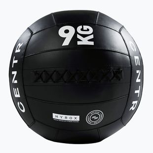 Palla medica CENTR Competition Wall Ball Centr x Hyrox 9 kg black