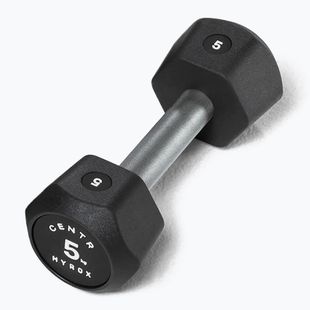 Manubrio Centr Urethane Dumbbell Centr x Hyrox 5 kg black