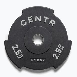 Carico bumper Centr Olimpijski Centr x Hyrox Interlocking Bumper Plate 2 pcs black
