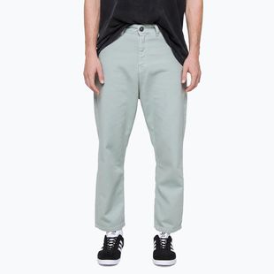 Pantaloni da uomo Kaotiko Regular Cropped Denim verde