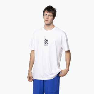 Kaotiko Maglietta da uomo Washed Cosmic Order bianco