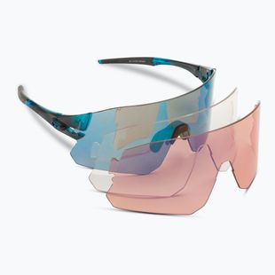 Occhiali da sole Tifosi Rail blu/ac rosso/chiaro