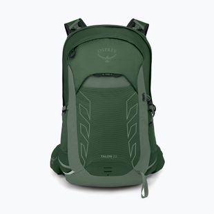 Zaino da trekking Osprey Talon 22 l verde canopy / pine leaf da uomo