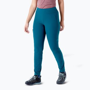 Pantaloni softshell da donna Rab Elevation sagano