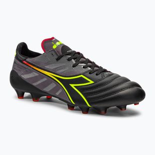 Scarpe da calcio Diadora Brasil Elite Veloce ITA LPX uomo nero e marrone DD-101.178785-D0136-43