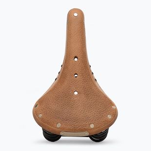 Sella da bicicletta Brooks England Flyer ammorbidita color marrone scuro