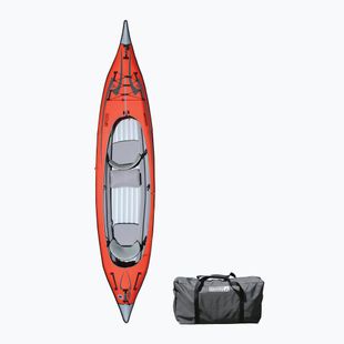 Advanced Elements Advancedframe Convertible con copertura singola e doppia kayak gonfiabile rosso per 2 persone