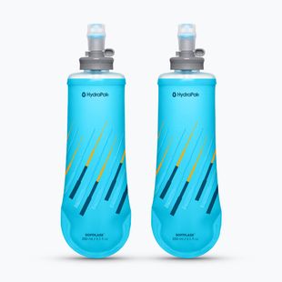 Softflask Hydrapak Softflask 2 Pack Malibu Blue