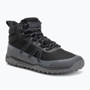 Scarpe barefoot da uomo Xero Shoes Scrambler Trail Mid WP nero/asfalto