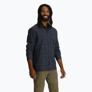 Royal Robbins camicia da uomo Hempline Spaced collins blu