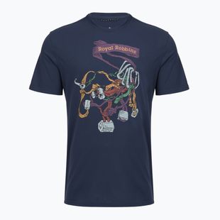 Maglietta Royal Robbins RR Graphic navy chock pt da uomo