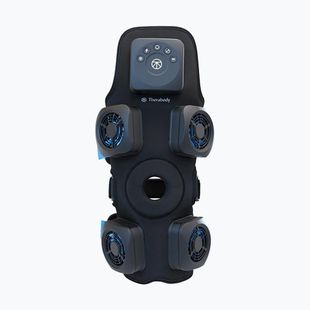 Therabody RecoveryTherm Massaggiatore per ginocchia a vibrazione caldo e freddo nero blu