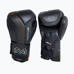 Guanti da boxe Rival RB10 Intelli-Shock Bag nero