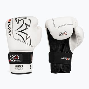 Guantoni da boxe Rival RB1 Ultra Bag 2.0 white