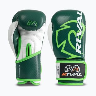 Guantoni da boxe Rival RB7 Fitness Plus Bag green/white