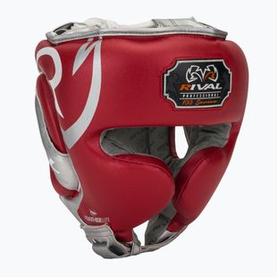 Casco da boxe Rival RHG100 Professional Headgear red/silver/grey
