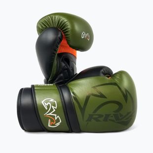 Guanti da boxe Rival Impulse Sparring verde kaki