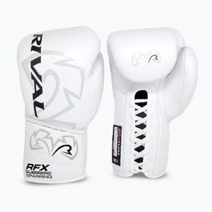 Rival RFX-Guerrero Sparring-SF-H guantoni da boxe bianchi