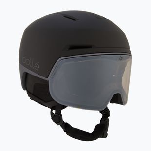 Casco da sci Bollé X-Fusion nero/steal opaco/fotocromatico pistola