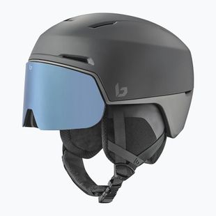 Casco da sci Bollé X-Fusion Pure mineral black matte/brown/blue