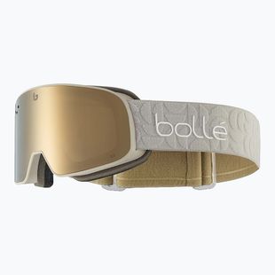 Maschera da sci Bollé Nevada Small Stockholm Sand Matte/Gold