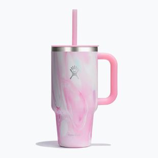 Hydro Flask Travel Tumbler Jelly tazza termica 945 ml rosa swirl
