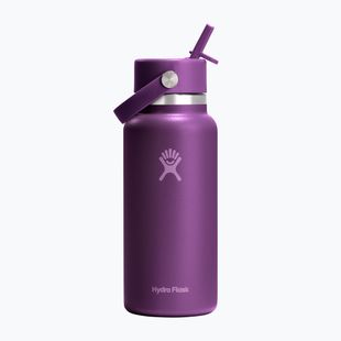 Borraccia termica Hydro Flask Wide Flex Straw 945 ml beachplum