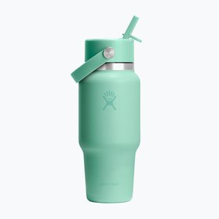 Borraccia termica Hydro Flask Wide Flex Straw Travel 621 ml mermaid green