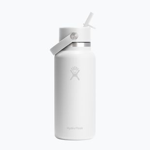 Borraccia termica Hydro Flask Wide Flex Straw 946 ml white