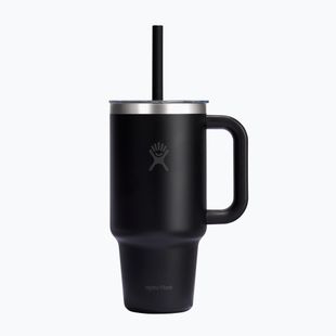 Borraccia termica Hydro Flask Travel Tumbler Clear Lid black