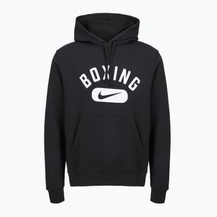 Felpa da uomo Nike Boxing Disc Club Hoodie black/white