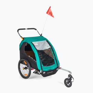 Rimorchio per bicicletta Burley Encore X turchese