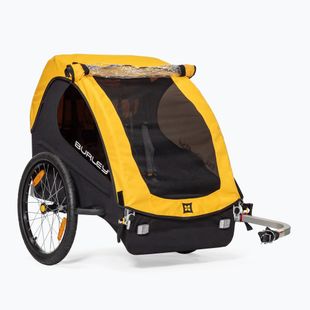 Rimorchio per bicicletta Burley Bee EU Double giallo