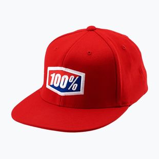 Cappello da baseball da uomo 100% ufficiale J-Fit Flexfit rosso