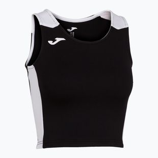Maglia da corsa Joma Record II Top nero/bianco da donna