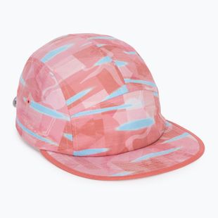Cappellino con visiera da bambino BUFF 5 Panel heavens pink/pink