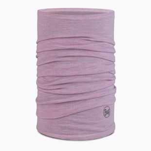 Imbragatura multifunzionale BUFF Midweight in lana merino melange lilla sabbia